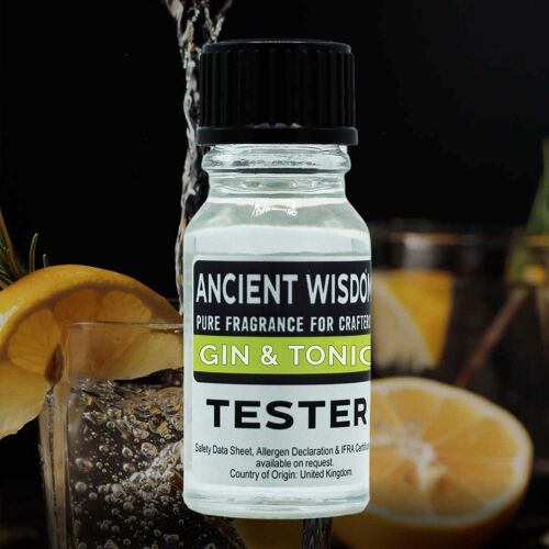 FOT-159 - 10ml Fragrance Tester - Gin & Tonic - Sold in 1x unit/s per outer