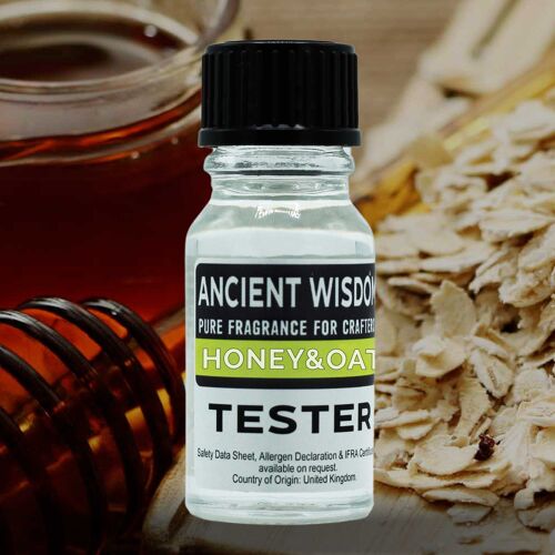 FOT-169 - 10ml Fragrance Tester - Honey & Oatmeal - Sold in 1x unit/s per outer