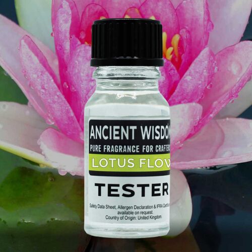 FOT-176 - 10ml Fragrance Tester - Lotus Flower - Sold in 1x unit/s per outer