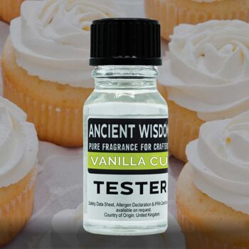 FOT-204 - Testeur de parfum 10 ml - Cupcake vanille - Vendu en 1x unité/s par extérieur