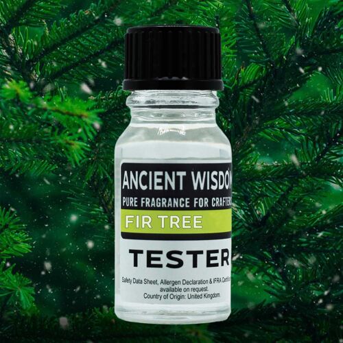 FOT-214 - 10ml Fragrance Tester - Fir Tree - Sold in 1x unit/s per outer