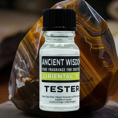 FOT-228 - Tester di fragranza da 10 ml - Occhio di tigre orientale - Venduto in 1x unità per esterno