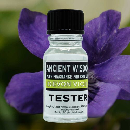 FOT-30 - 10ml Fragrance Tester - Devon Violet - Sold in 1x unit/s per outer