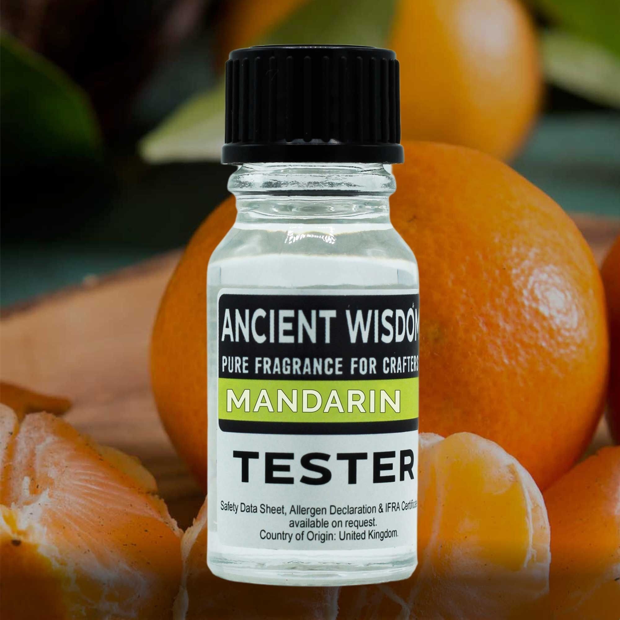 FOT-71 - Probador de fragancias de 10 ml - Mandarina - Se vende en 1 unidad/s por exterior