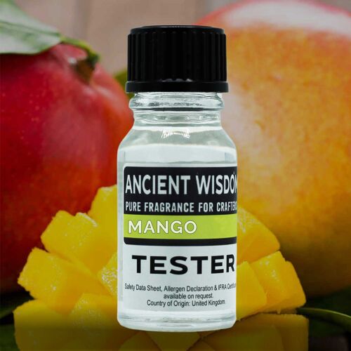 FOT-72 - 10ml Fragrance Tester - Mango - Sold in 1x unit/s per outer