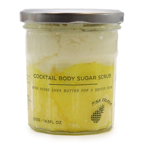 FSBS-03 - Sugar Body Scrub - Pina Colada 300g - Sold in 3x unit/s per outer