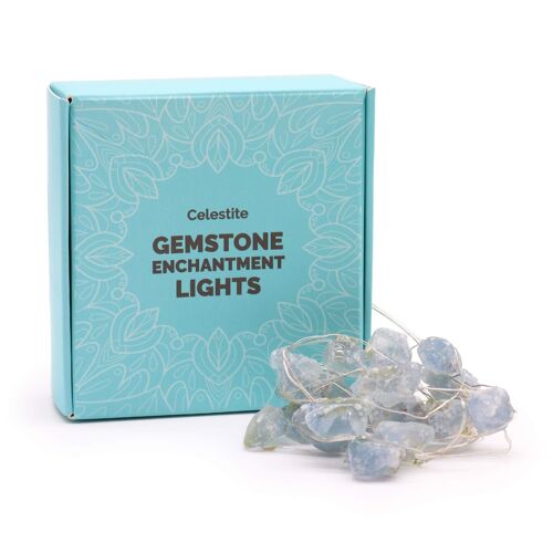 GEL-02 - Gemstone Enchantment Lights - Celestite - Sold in 1x unit/s per outer