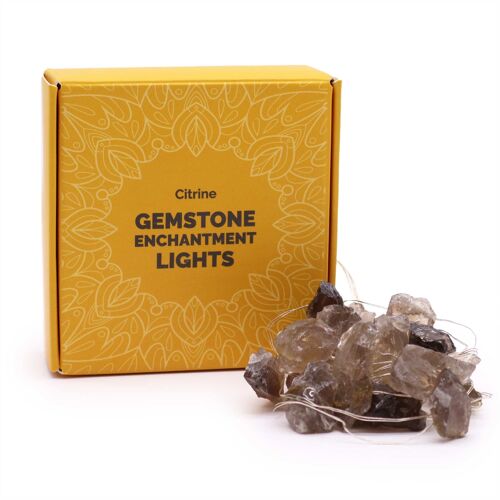 GEL-03 - Gemstone Enchantment Lights - Smoky Citrine - Sold in 1x unit/s per outer