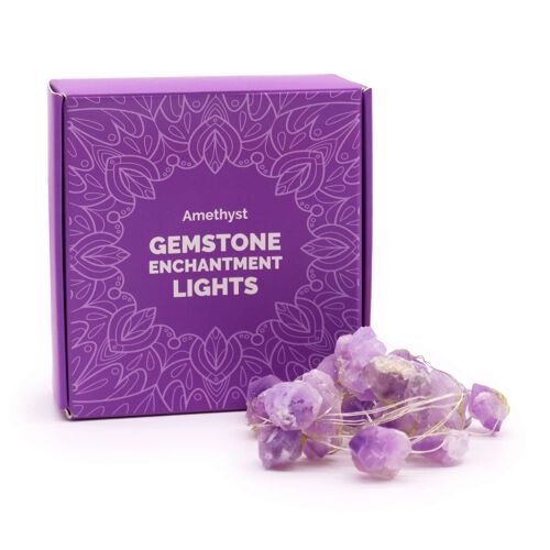 GEL-06 - Gemstone Enchantment Lights - Amethyst - Sold in 1x unit/s per outer
