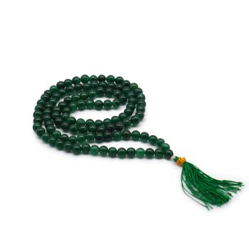 GMala-05 - 108 Perles Mala - Jade - Vendu en 1x unité/s par extérieur 1