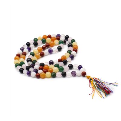 GMala-01 - 108 Bead Mala - 9 Planet Astro - Venduto in 1x unità/i per esterno