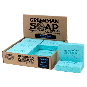 GMSoap-02 - Savon Greenman 100g - Morning Fresh - Vendu en 12x unité/s par extérieur 2