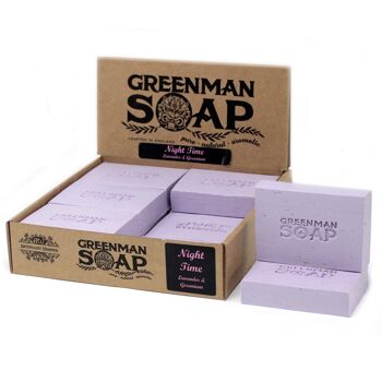 GMSoap-04 - Savon Greenman 100g - Night Time - Vendu en 12x unité/s par extérieur 2