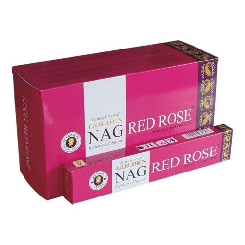 GoldNCi-21 - 15g Golden Nag - Red Rose - Sold in 12x unit/s per outer