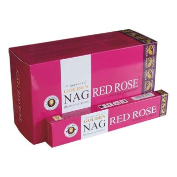 GoldNCi-21 - 15g Golden Nag - Rose Rouge - Vendu en 12x unité/s par enveloppe