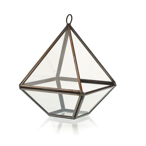 GTer-01 - Glass Terrarium - Small Pyramid - Sold in 1x unit/s per outer