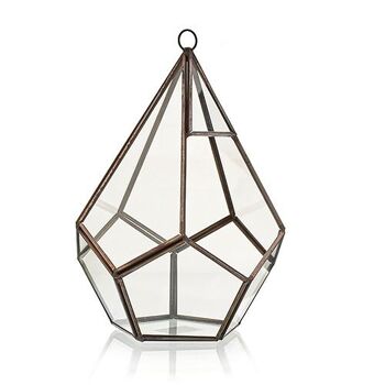 GTer-02 - Terrarium en verre - Grande Pyramide - Vendu en 1x unité/s par extérieur 1