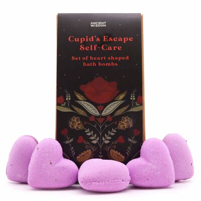 HBBS-01 - Cupids Escape Self Care Badeherz-Geschenkset - Verkauft in 1x Einheit/en pro Umkarton