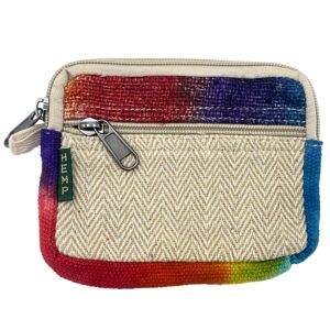 HempB-21 - Pochette carrée en chanvre Tie-Dye - Vendu en 1x unité/s par extérieur