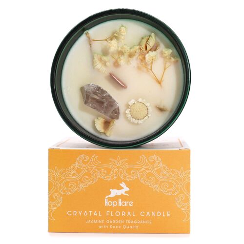HHC-06 - Hop Hare Crystal Magic Flower Candle - The Lion - Sold in 1x unit/s per outer