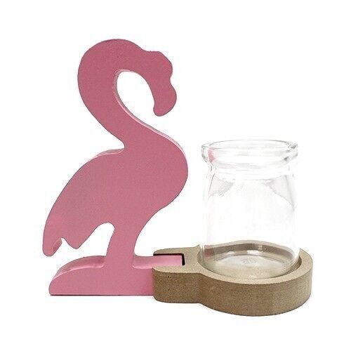 HHD-10 - Hydroponic Home Décor - Pink Flamingo Pot - Sold in 1x unit/s per outer