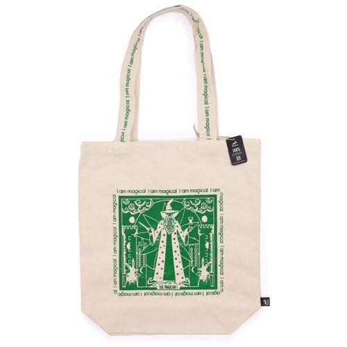 HHTB-03 - Hop Hare Tote Bag - I am Magical - 10oz Cotton Canvas - Sold in 1x unit/s per outer