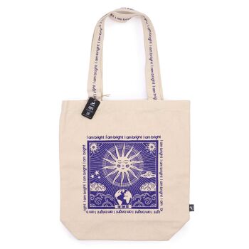 HHTB-04 - Hop Hare Tote Bag - I am Bright - Toile de coton 10oz - Vendu en 1x unité/s par extérieur 1