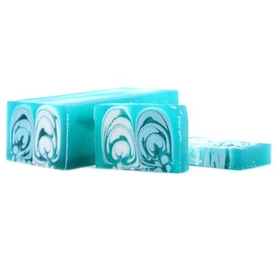 HSBS-15 - Pagnotta di sapone artigianale 1,2 kg - Cotone - Venduto in 1x unità/i per esterno