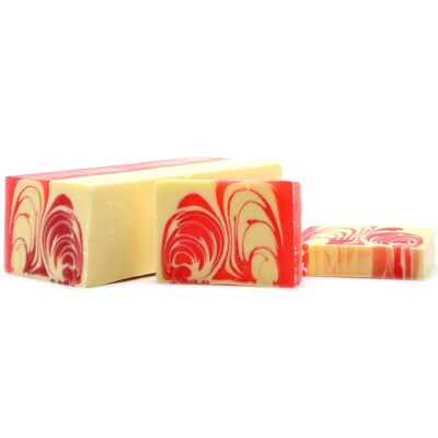 HSBS-14 - Pagnotta di sapone artigianale 1,2 kg - Fragola - Venduto in 1x unità/i per esterno