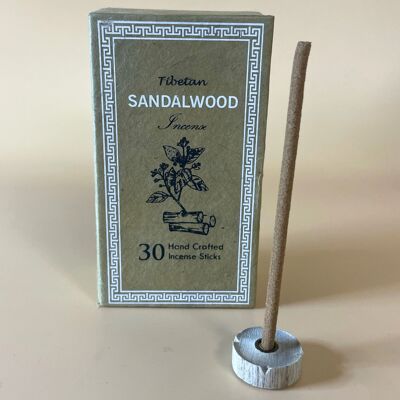 HSDI-04 - Set regalo di incenso Sughandit Dhoop dell'Himalaya - Legno di sandalo - Venduto in 1 unità/i per esterno