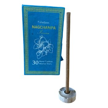 HSDI-07 - Coffret cadeau d'encens Sughandit Dhoop de l'Himalaya - Nag Champa - Vendu en 1x unité/s par extérieur 2