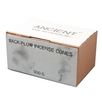 iBackFl-04 - Boîte de 500g de cônes d'encens à contre-courant - Nagchampa (environ 225 pcs) - Vendu en 1x unité/s par extérieur 3