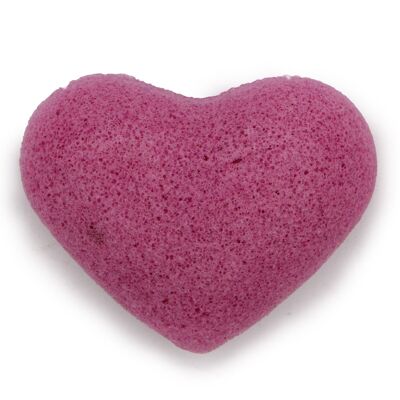 Kong-05 - Konjac Heart Sponge - Lavanda - Vendido en 6x unidad/es por exterior