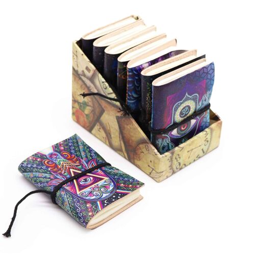 LBN-26 - Assorted Esoteric Notebooks 7x10cm (display pack) - Sold in 8x unit/s per outer