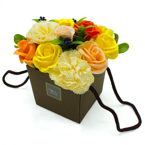 LSF-04S - Soap Flower Bouquet - Spring Flowers - SPECIAL - Sold in 6x unit/s per outer