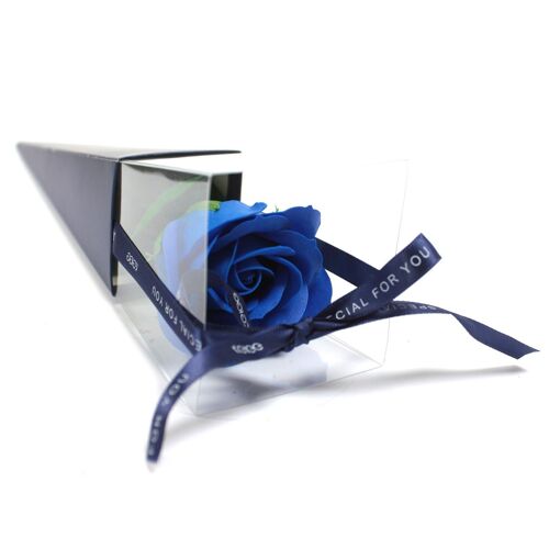 LSF-25 - Single Rose - Blue  Rose - Sold in 6x unit/s per outer