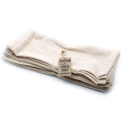 LWBag-Inner - Natural 4 oz Cotton Wheat Bag Pillow Inner - Sold in 25x unit/s per outer