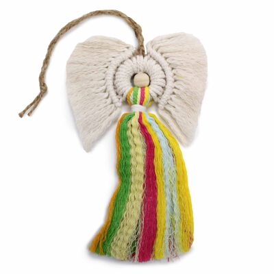 MacA-01 - Macrame Angel - Rainbow - Venduto in 1x unità/i per esterno