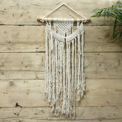 MacW-04 - Macrame Wall Hanging - Force of Nature - Vendido en 1x unidad/es por exterior