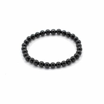 ManB-06 - Bracelet de manifestation de pierres précieuses - Agate noire - Protection - Vendu en 4x unité/s par extérieur 2