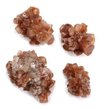 MinSP-14 - Spécimens minéraux - Aragonite (entre 20 et 52 pièces) - Vendu en 1x unité/s par extérieur 1