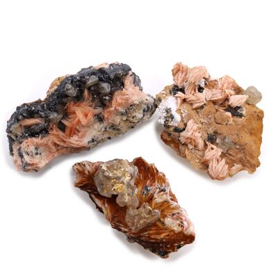 MinSP-16 - Especímenes minerales - Barita Serisita (entre 10 y 32 piezas) - Se vende en 1x unidad/s por exterior