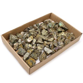 MinSP-19 - Spécimens minéraux - Chalcopyrite (entre 35 et 66 pièces) - Vendu en 1x unité/s par extérieur 2