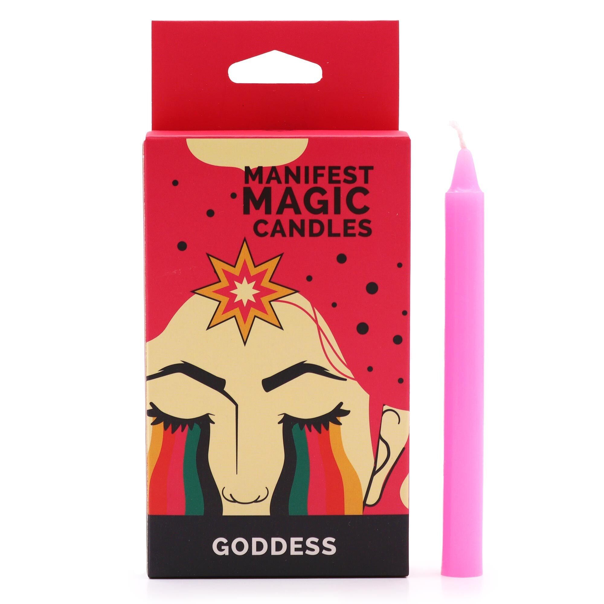 MMC-08 - Manifest Magic Candles (pack of 12) - Goddess - Sold in 3x unit/s per outer
