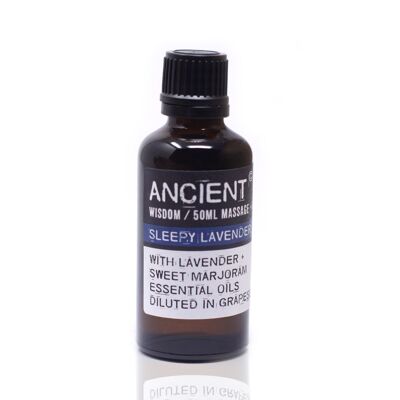 MO-11 – Sleepy Lavender Massage Oil – 50 ml – Verkauft in 1x Einheit/en pro Außenhülle