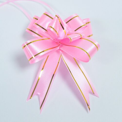 MPullB-02 - Mini Pull Bows - Pink (packs of 10) - Sold in 20x unit/s per outer