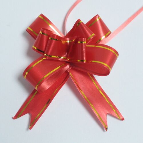MPullB-07 - Mini Pull Bows - Red (packs of 10) - Sold in 20x unit/s per outer
