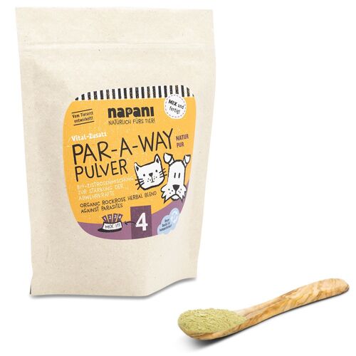 Par-A-Way Bio-Zistrosenmischung für Hunde & Katzen, 250g