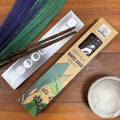 NBoti-05 - Natural Botanical Masala Incense - White Sage - Sold in 12x unit/s per outer