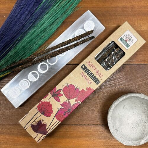 NBoti-02 - Natural Botanical Masala Incense - Cinnamon - Sold in 12x unit/s per outer